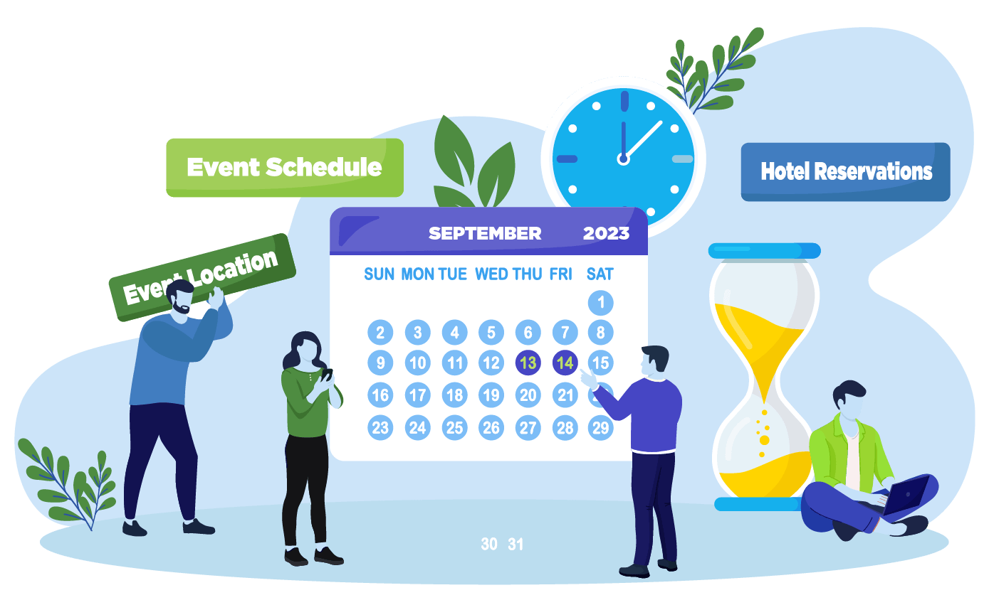 ISPA Sustainability Event Information - image of calendar