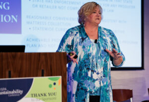 President, Alison Keane, talks about sustainability in the mattress industry